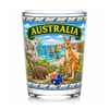Custom Logo 1.5 2oz Koala Kangaroo Australian Shot Glasses Australia Souvenir Shot Glass