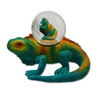 Custom Logo Animal Florida Souvenir Alligator Snowglobe Resin Crocodile Snow Globe