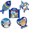 Custom 3D Printed Melamine Fridge Magnet Beer Opener Greek Craft Souvenir Greece Bottle Opener