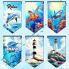 Customized Printing Travel Souvenir Paper Personalized Gift Promotional Bookmarks Custom Magnetic Bookmarks
