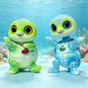Factory Custom Logo Ocean Marine Beach Souvenir Decor Resin Turtle Figurine Cute Sea Turtle Statue