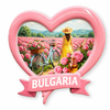 Factory Custom Logo Resin Bulgarian Souvenir Fridge Magnet Bulgaria Souvenir Magnets
