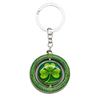 Factory Custom logo Spinner Metal Keyring Lucky Irish Souvenir Ireland Keychain