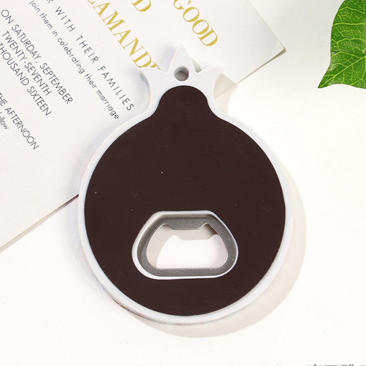 Custom 3D Printed Melamine Pomegranate Bottle Opener Fridge Magnet Azerbaijan Souvenir Fridge Magnet