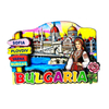 Custom Design Wood MDF Wood Varna Plovdiv Sofia Bulgaria Souvenir Fridge Magnet
