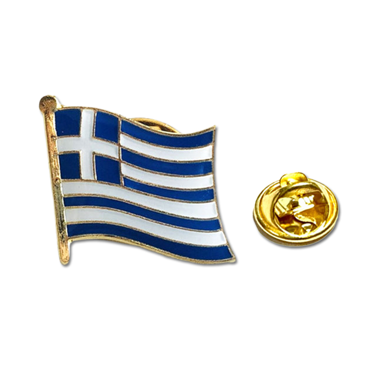 Custom Metal Turkish Greek Greece Souvenir Gift Enamel Pin Evil Eye Pin