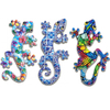 Custom Resin Printing Gecko Fridge Magnet Colorful Spain Souvenir Lizard Magnets