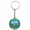 Custom Logo Epoxy Metal USA America Key Chain Washington Seattle Souvenir Keychain