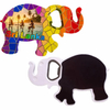 Custom 3D Printing Design Melamine Elephant Sri Lanka Souvenir Fridge Magnet