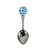 Custom Logo Design Austria Suisse Souvenir Spoon Alloy Metal Souvenir Switzerland Spoon