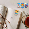Customized Printing Travel Souvenir Paper Personalized Gift Promotional Bookmarks Custom Magnetic Bookmarks