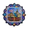 Customizable 3D Printed Travel Gift Spain Souvenir Coaster Ceramic Madrid Coaster