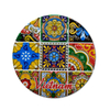 Custom 3D Printing Personalized Heat Resistant Round Ceramic Bohemian Mandala Coaster