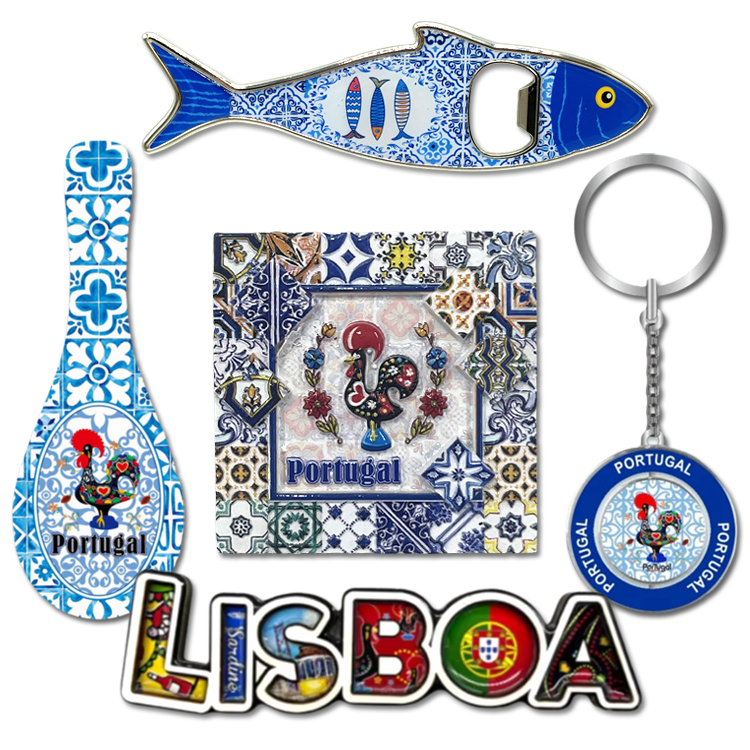Wholesale Custom Logo Design Metal Glass Fish Snack Food Sardines Keychain Souvenir Sardine Keychains