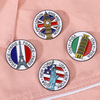 Custom Metal Turkish Greek Greece Souvenir Gift Enamel Pin Evil Eye Pin