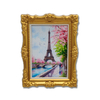 Custom 3D Printing Retro Vintage Art Resin Magnet Souvenir Oil Painting Photo Frame Fridge Magnet