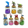 Custom Logo Heart Shape Decorative Sand Bottle Beach Seashell Souvenir Small Sand Bottle