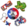 Custom logo Design Cowboy Dallas Texas Souvenir Metal Fridge Magnet Texas Bottle Opener