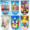 Customized Printing Travel Souvenir Paper Personalized Gift Promotional Bookmarks Custom Magnetic Bookmarks