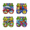 Custom logo Big Blue Hole Turtle Dolphin Reef Great Blue Hole Belize Souvenir Fridge Magnet