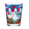 Custom Logo Decal 1.5oz Vancouver Canadian Souvenir Canada Shot Glass