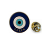 Custom Metal Turkish Greek Greece Souvenir Gift Enamel Pin Evil Eye Pin