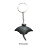 Custom Logo Home Decor Tourist Souvenir Ocean Animal Figurine Resin Manta Ray Statue