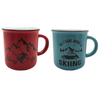 Personalized Custom Logo Alps Mountain Design Swiss Cup Souvenir Ceramic Mug Switzerland Mug