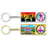 Custom Logo Metal Chicago Illinois Souvenir Key Chain Souvenir Chicago Keychain