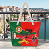 Customized Digital Printing Personalized Travel Hungary Tote Bag Souvenir Budapest Bag