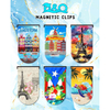Customized Printing Travel Souvenir Paper Personalized Gift Promotional Bookmarks Custom Magnetic Bookmarks