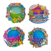 Wholesale NEW Design Coastal Beach Souvenir MDF Fridge Magnet Custom Quicksand Wood Fridge Magnet