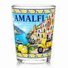 Custom logo Decal Travel Italian City Lemon Shot Glass Souvenir Italy Shot Glasses