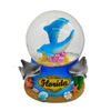 Factory Wholesale Nautical Beach Style Resin Sailboat Souvenir Snow Globe