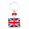 Custom Logo Design Norway Keyring Alloy Metal Oslo Norway Souvenir Keychain