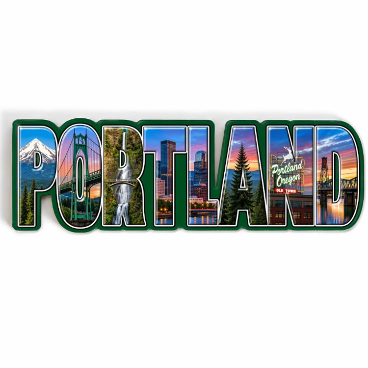 Custom Logo Resin USA Space Needle Seattle Souvenirs Fridge Magnet