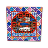 Custom Logo Design 3D Embossed Bronzing Printing Souvenir Porto Lisbon Portugal Ceramic Coaster