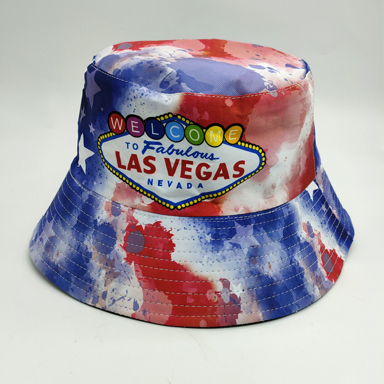 Custom Logo Design Printing Reversible Cotton Scottish Souvenir Scotland Bucket Hat
