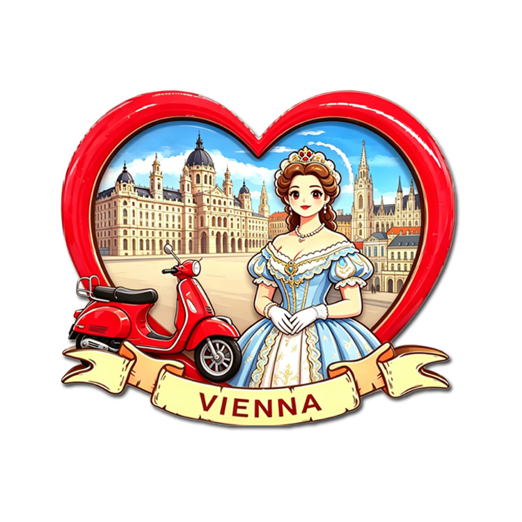 Custom Design Wood MDF Wood Varna Plovdiv Sofia Bulgaria Souvenir Fridge Magnet
