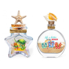 Custom Logo Heart Shape Decorative Sand Bottle Beach Seashell Souvenir Small Sand Bottle