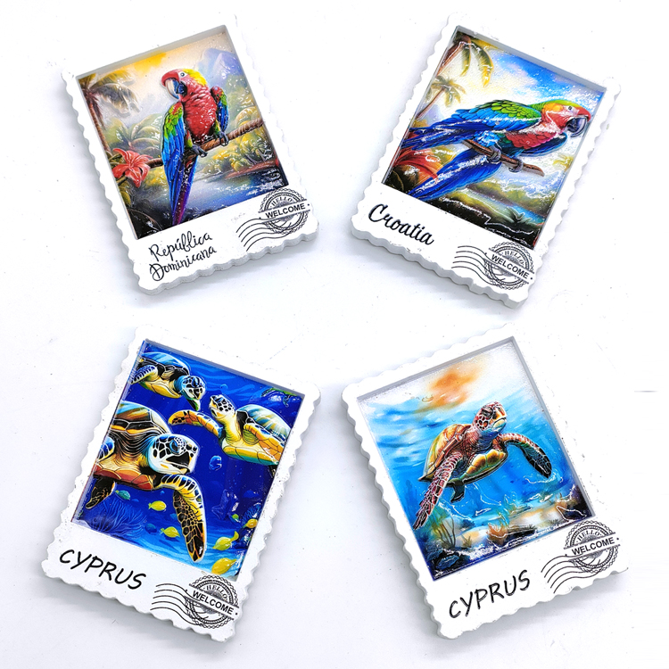 Beach Tourist Resin Magnet Cayman Islands Souvenir Fridge Magnet