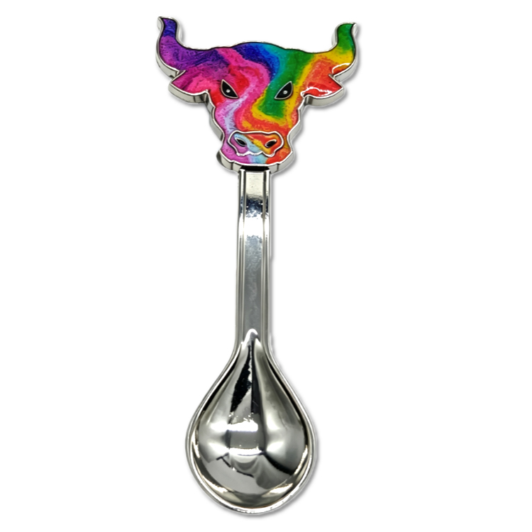 Custom Logo Design Austria Suisse Souvenir Spoon Alloy Metal Souvenir Switzerland Spoon
