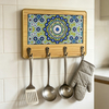 Custom logo Design Printing Mdf Wood Wall Hooks Home Decorative Kitchen Wall Hooks