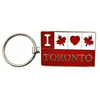 Customized Logo Design Travel Gift Enamel Metal Vancouver Toronto Canada Souvenir Keychain