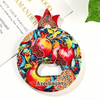Custom 3D Printed Melamine Pomegranate Bottle Opener Fridge Magnet Azerbaijan Souvenir Fridge Magnet