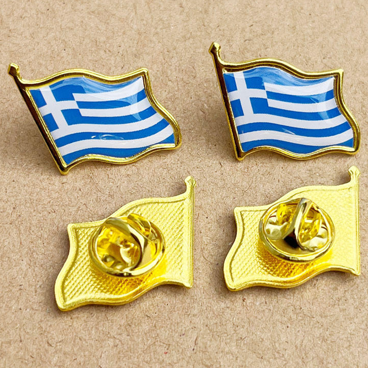 Custom Metal Turkish Greek Greece Souvenir Gift Enamel Pin Evil Eye Pin