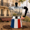 Customised Design Printing Souvenir Gift Espresso Coffee Maker Portable Italian Aluminum Moka Pot Custom Moka Pot
