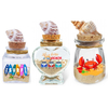 Custom Logo Heart Shape Decorative Sand Bottle Beach Seashell Souvenir Small Sand Bottle