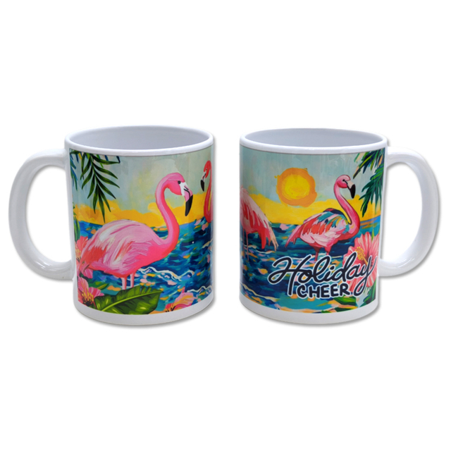 Customized Logo Animal Ocean Beach Souvenir Dolphin Cups Ceramic Dolphin Mug