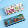  Custom Logo Design Tourist Souvenir 3D Wooden Mdf Aluminum Foil Fridge Magnet